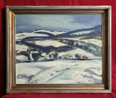 Makra János (1920  - ) : Téli táj