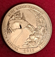 2015. Voyageurs emlék USA negyed dollár (1178)
