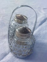 Régi sószóró, sótartó fűszertartó retro