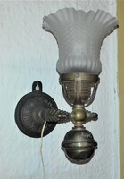 Art deco Brass ship swing lamp