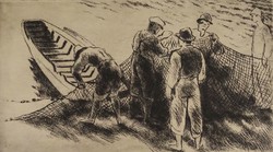 1T484 Szőnyi István : Halászok