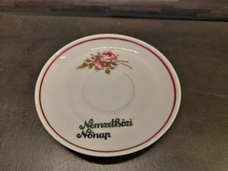 Hollóházi porcelán kávés alj pótlásnak Nemzetközi nőnap
