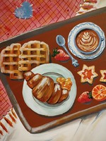 Vasárnapi reggeli - 50x70 cm