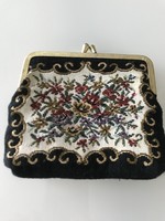 Gobelin pénztárca, 13 x 12 cm