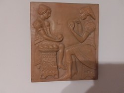 RETRÓ IMPOZÁNS FALRA AKASZTHATÓ KÁLYHACSEMPÉK EGYBE ELADÓK