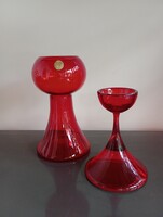 Space Age  Design Vintage Wmf Cari Zalloni váza és gyertyatartó, 70-es évek,