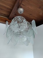 Design Murano Vistori csillár, 7 ègős,60-as évek