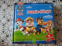 Mancs őrjárat puzzle könyv,  Alkudható