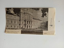 V2115 Belépőjegy  ZIRC - Országos Széchenyi Könyvtár Reguly Antal könyvtára -1960k