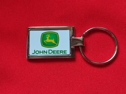 JOHN DEERE ELEGÁNS FÉM KULCSTARTÓ