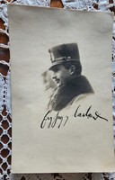 1916 IV. KÁROLY UTOLSÓ MAGYAR KIRÁLY KORABELI KÉPESLAP KÁROLY FŐHERCEG ALÁÍRÁSSAL