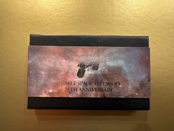 HUBBLE SPACE TELESCOPE 25th Anniversary 1 Oz Silver Coin 5$ Samoa 2015