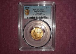 Arany 1 sovereign 1882 - PCGS tokozott érme - certifikációval