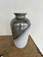 Kerámia Dümler 40 cm magas gyönyörű padlóváza német lakásdekoráció mid century modern