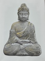 Ülő Buddha akril vászon kép