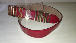 Moschino bőr öv az 1990-es évekből