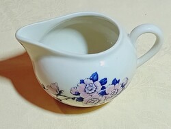 Porcelán kiöntő Zsolnay mokka tejkiöntő régi