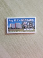2017-es kuponfüzet Relikvia Ezüstpart  Hotel, emlék
