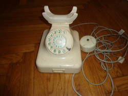 Régi siemens w48 fehér tárcsás telefon