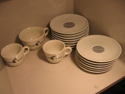 Julius Meinl szürke design  presszós, kávés porcelánok darabra