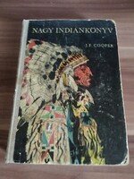 J. F. Cooper: Nagy Indiánkönyv, 1969-es kiadás, Würtz Ádám rajzaival