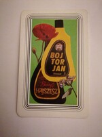 Kártyanaptár - 1980 - Herbária - Bojtorján