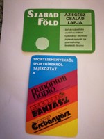 Kártyanaptárak 1978-ból