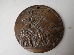 J, VEZIEN - 2. VILÁGHÁBORÚS FRANCIA EMLÉKÉREM - W.W. II. BRONZE MEDAL