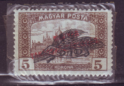 1919 Búzakalász 5 korona / filában