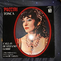 Puccini TOSCA Callas, Di Stefano, Gobbi, / dupla lp - bakelit lemez,  LP