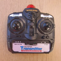 Helikopter Transmitter - Super Wireless R/C System (3 csatornás távirányító)