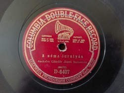 14 db gramofon lemez az 1900-as évek elejéről