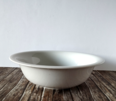 Retro fehér Alföldi "Saturnus" porcelán salátás,köretes tál