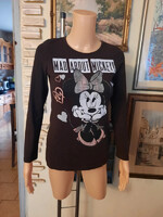 Női Disney Minnie S/M hosszúújjú felső, Alkudható