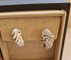 Fope 18 karátos gyémánt köves fülbevaló