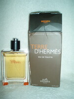 TERRE D'HERMÉS 100 ml  EDT férfi parfüm dobozában