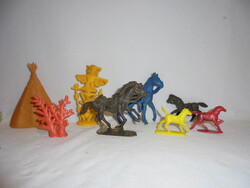 Retro trafikáru csomag - indián sátor, loval, totemoszlop,...