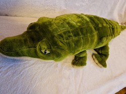 Plüss óriás krokodil 104 cm szép állapotban