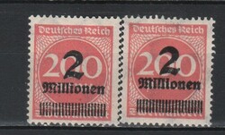 Postatiszta Reich 0282 Mi  309 Pa, Wa        2,00   Euró