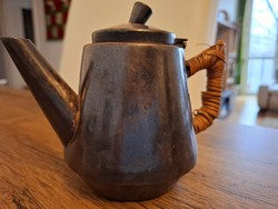Jugendstil  sorszámos kávés kiöntő, kis kancsó.
