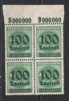 Postatiszta Reich 0278 Mi  290 P OR        5,00   Euró