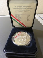 500 ezüst Ft 1991. Széchenyi István születésének 200. évfordulója. PP