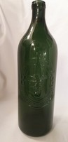 Budafoki borpalackozó vállalat üveg, palack