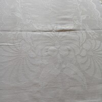 Fehér, damaszt konyharuha, törlő, 100 x 47 cm