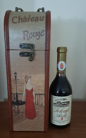 Születésnapra, évfordulóra: 37 éves, 3 puttonyos tokaji szú bor,  ajándék dobozzal együtt 1988. évi
