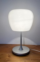 Ritka Vintage IKEA Retro Asztali Lámpa Althorn Üveg Lámpabúra Fém