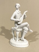 KÉZI FESTÉSŰ, HOLLÓHÁZI PORCELÁN, JELZETT, VIRÁGOS NAGYMÉRETŰ RETRO VÁZA 34.5 CM