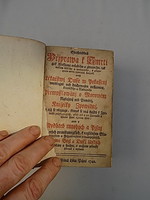 Léta ,1742 Egyházi Liturgiák és Gyontatásról ,Tanítások Cseh,Latin nyelven