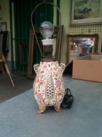 Zsolnay table lamp.