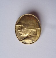 1918-as Hans Frei svájci ezüst katonai kitűző